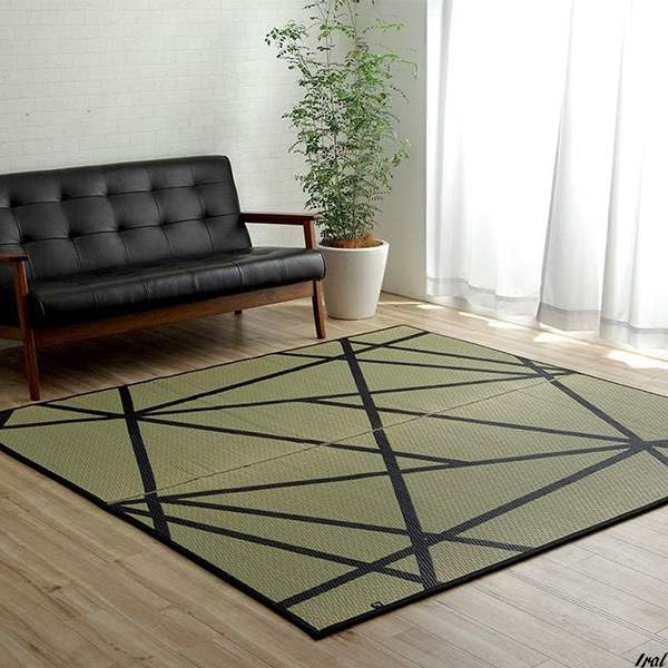 い草 ラグ Fレヴィン ナチュラル ふっくら 裏付き 日本製 インテリア 模様替え ホーム リビング 敷物 絨毯