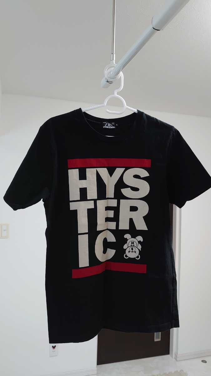 ヒステリックグラマー　HYSTERIC GLAMOUR　半袖Tシャツ 黒　ブラック　サイズS 送料無料