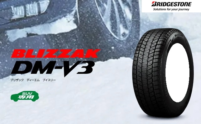 取寄品 納期注意 送料無料 業販品 ブリヂストン ブリザック DM-V3 245/45R20 4本 スタッドレス 21年製～23年製 (個人宅)個人名での注文不可_画像1