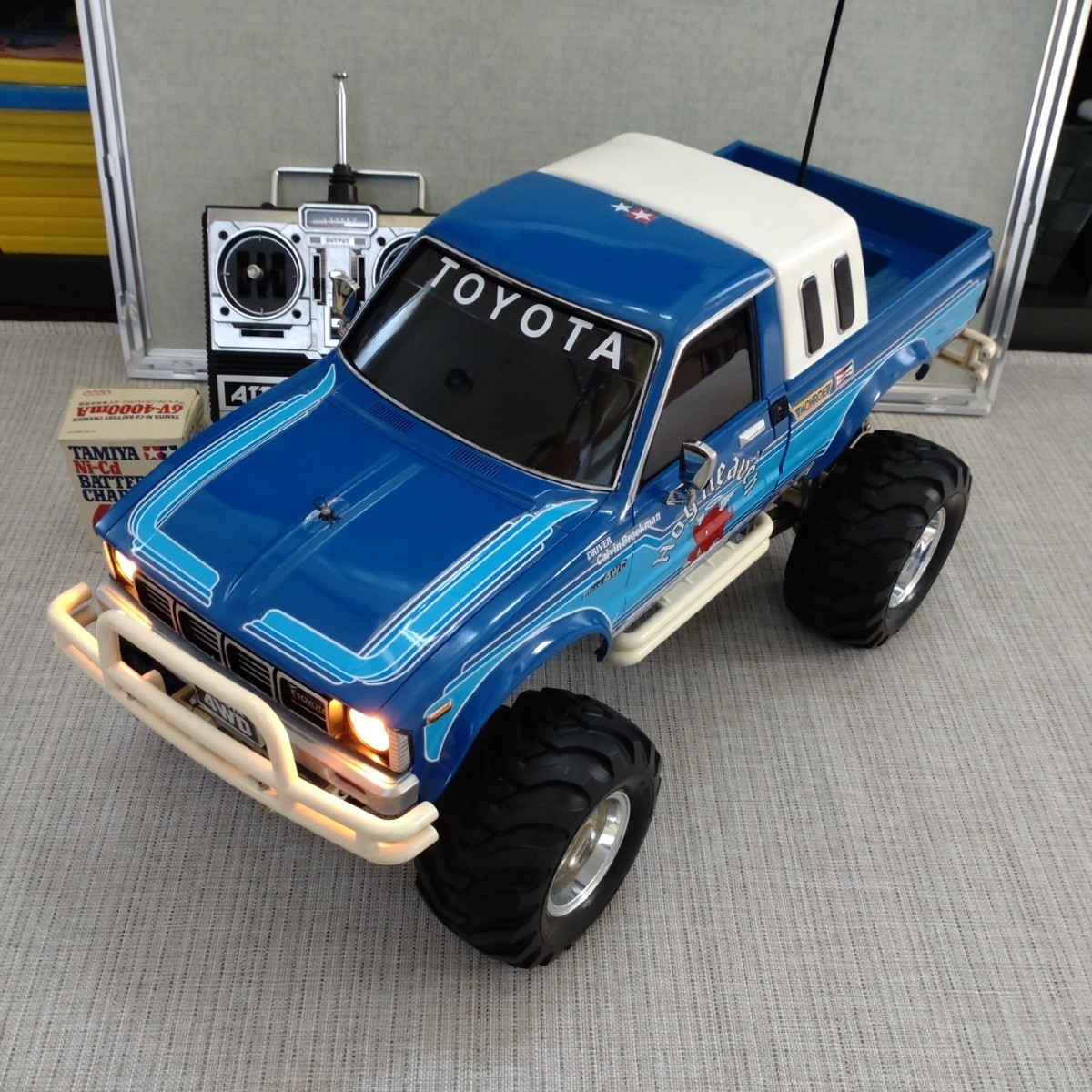 Yahoo!オークション - 当時物 タミヤハイラックス4WD ハイリフト Yahoo!オークション - 当時物 タミヤハイラックス4WD ハイリフト