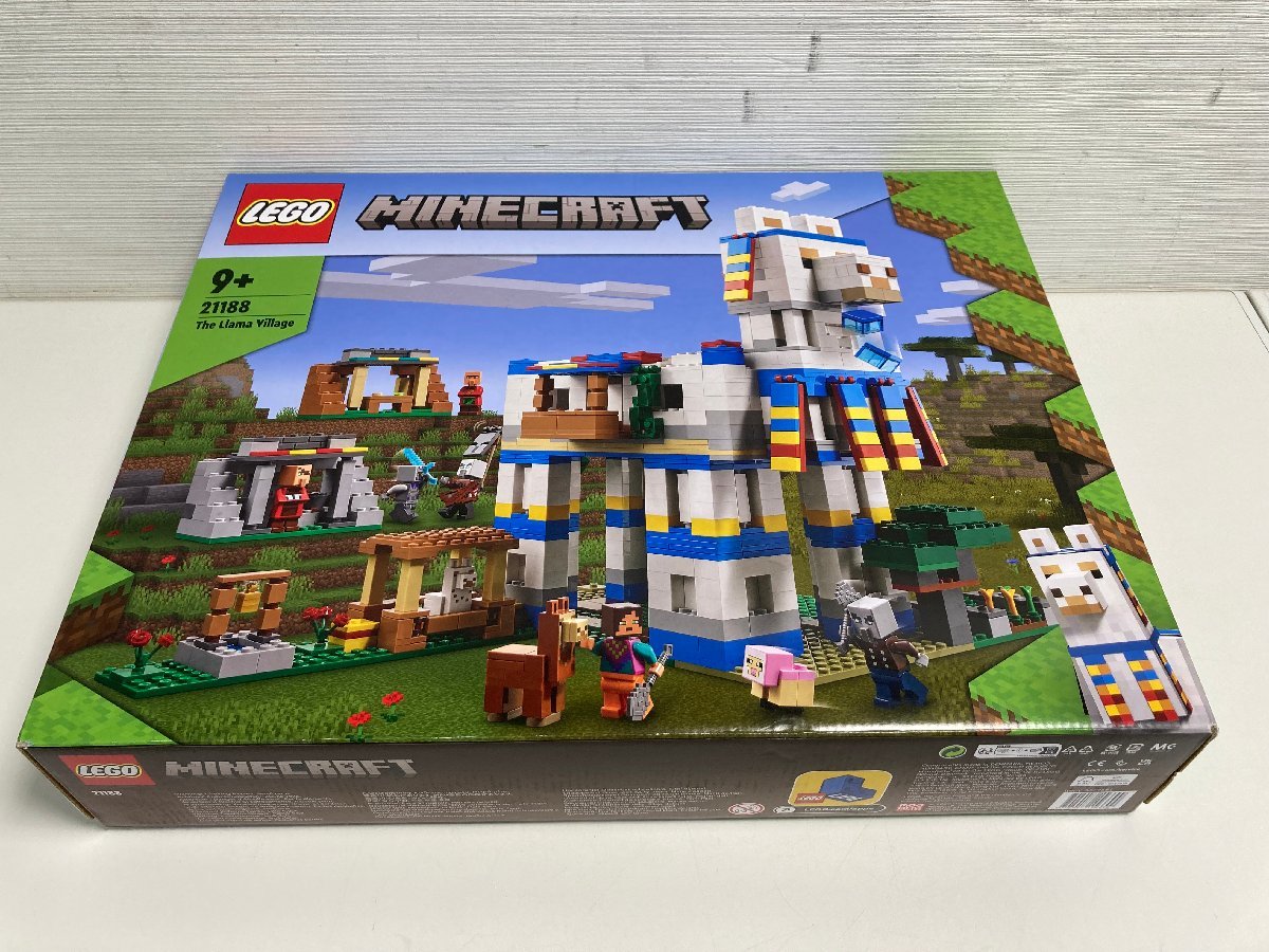 ☆02-3414】□未開封□未開封品LEGO レゴ21188 マインクラフトラマの村