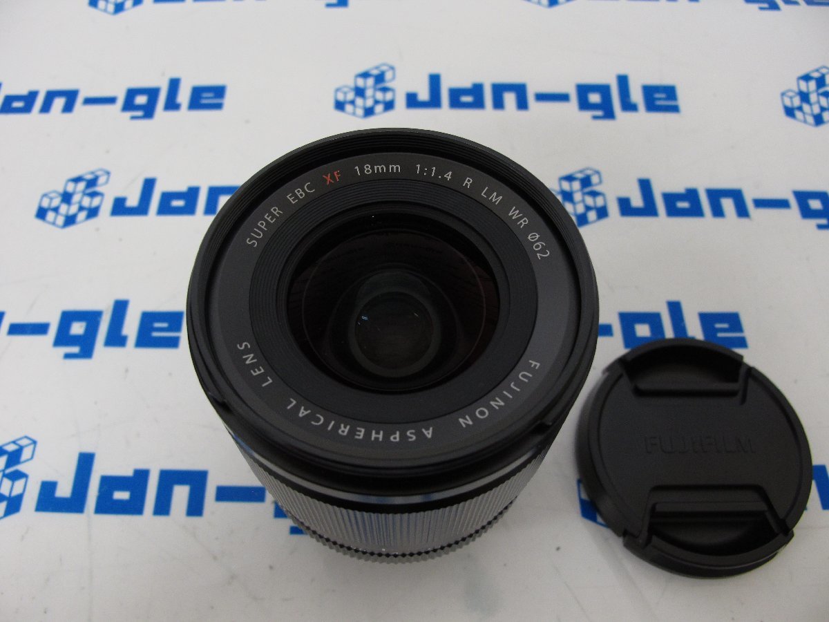 美品 富士フィルム フジノンレンズ XF18mmF1.4 R LM WR J463613 B TT