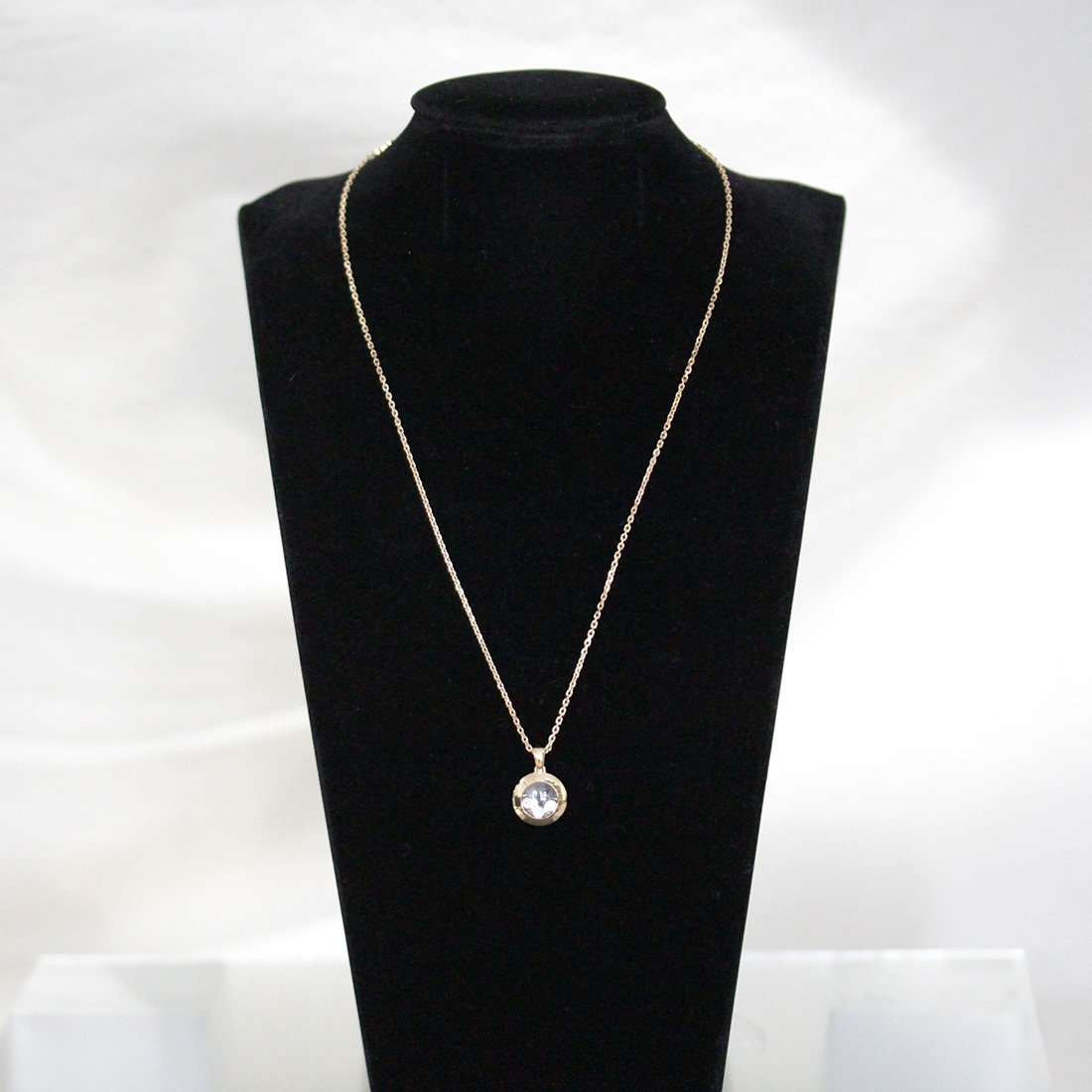  Chopard happy diamond 3P Icon necklace K18PG box present * pendant 39cm Chopard 8g new goods finish settled rose Gold E0441
