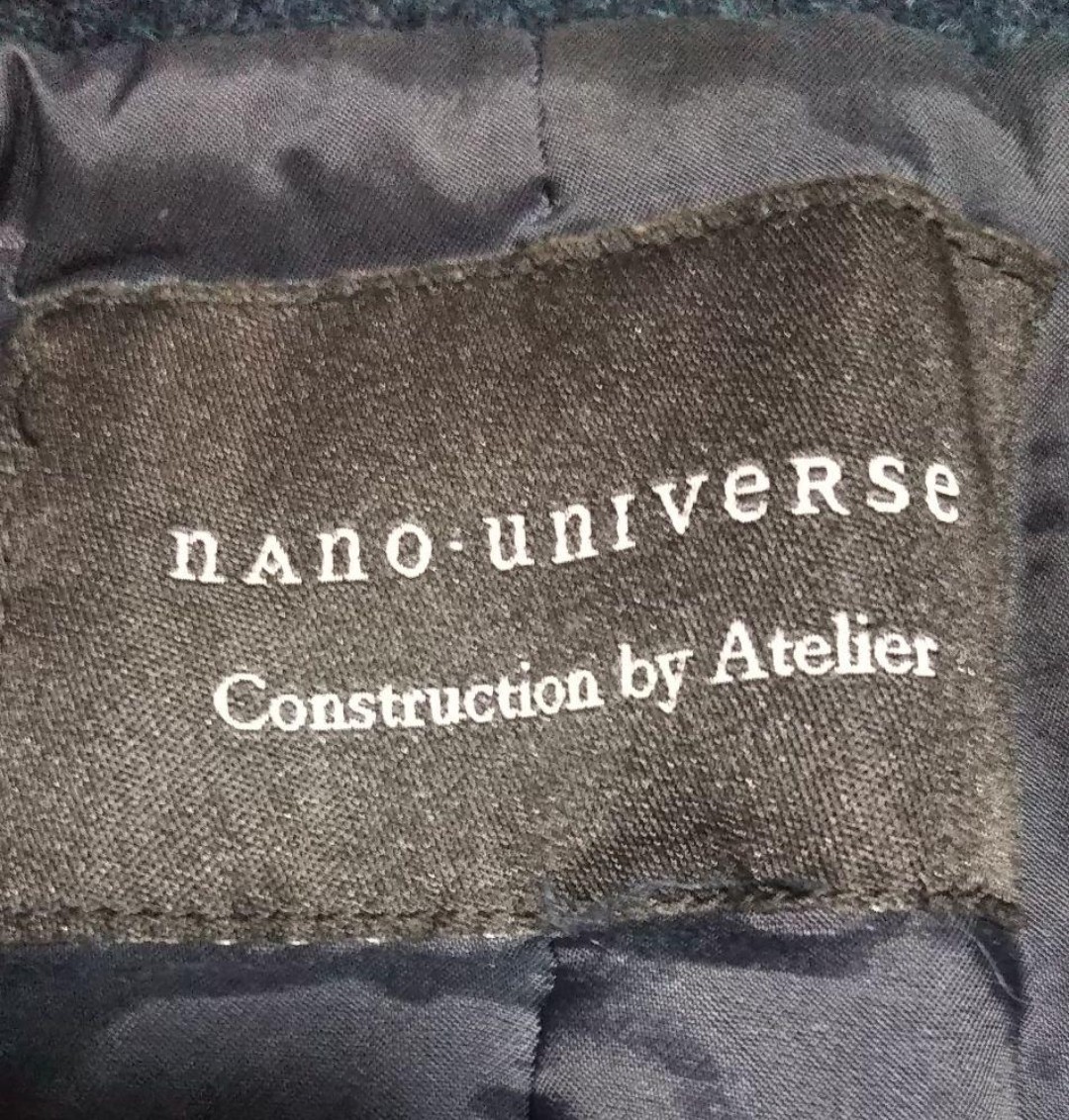  с хлопком nano universe ateiler Пальто Честерфилд Nano Universe следы lie жакет внешний верхняя одежда 