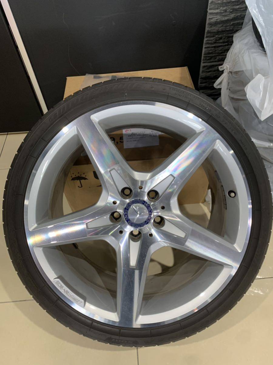美品 メルセデスベンツ AMG純正アルミホイール R231 SL550 19インチ