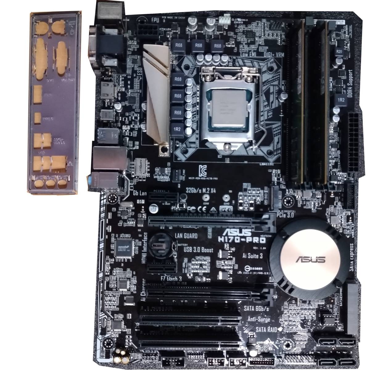 ASUS H97-PLUS(Win10Home) + CPU(i7 4790) メモリ(32GB) SSD(M 2 SATA ASUS H97-PLUS(Win10Home) + CPU(i7 4790) メモリ(32GB) SSD(M 2 SATA