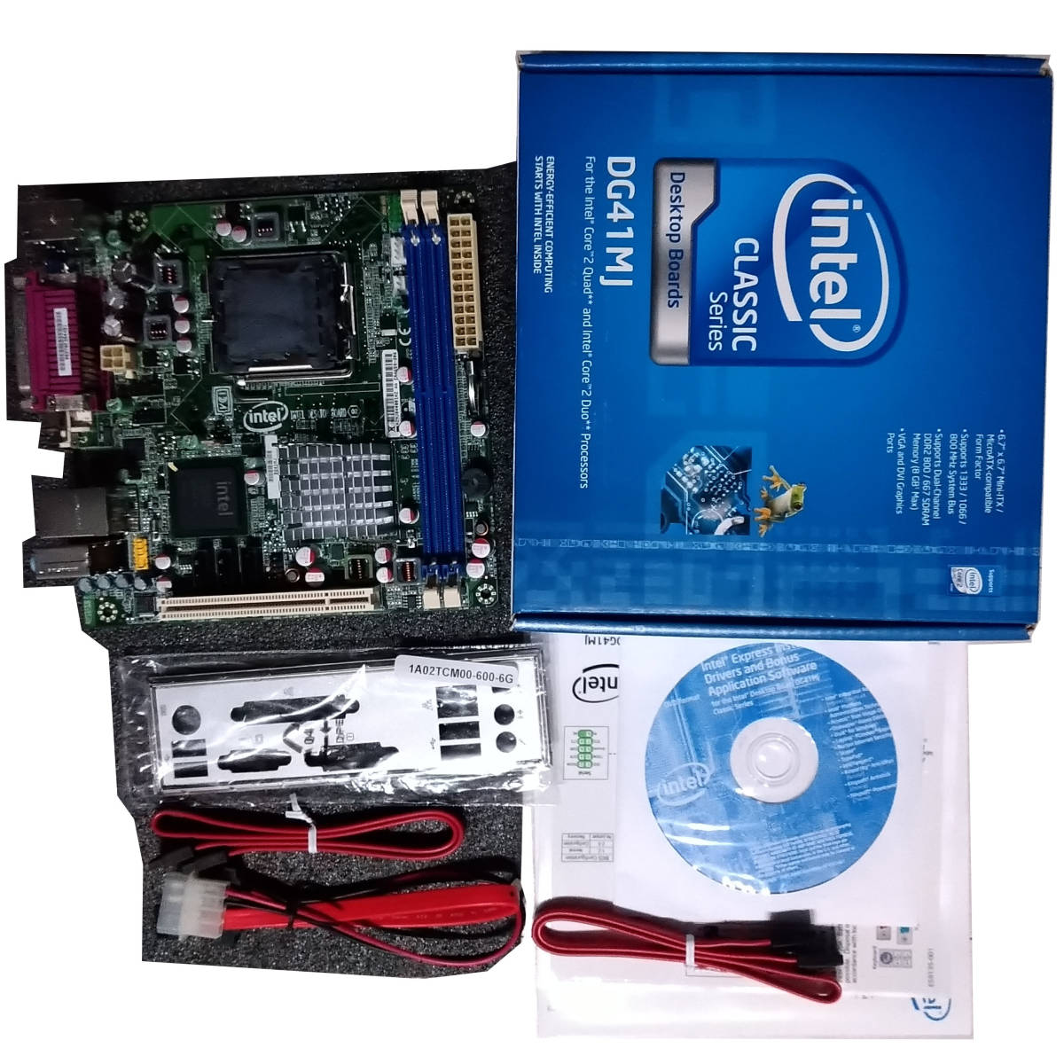 【ほぼ未使用】Intel DG41MJ LGA775 ITX