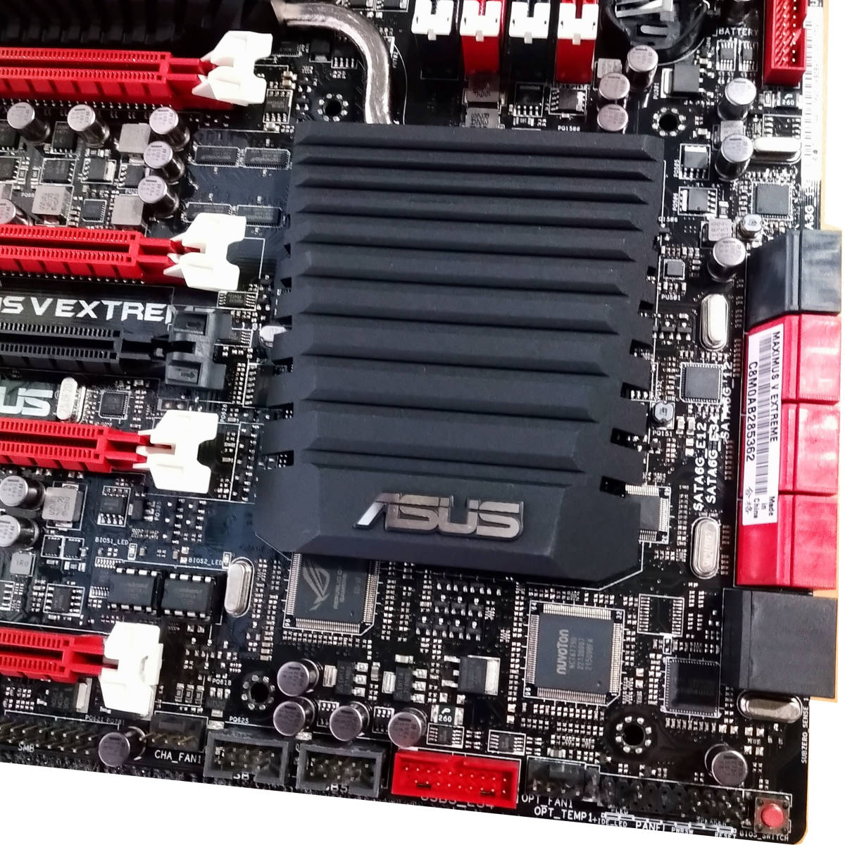 【中古】ASUS MAXIMUS V EXTREME LGA1155 + Win10Proデジタルライセンス(付属品類揃い)の画像6