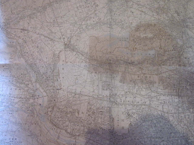 古地図　青梅　　5万分の1 地形図　　◆　昭和46年　◆　埼玉県　東京都　_画像7