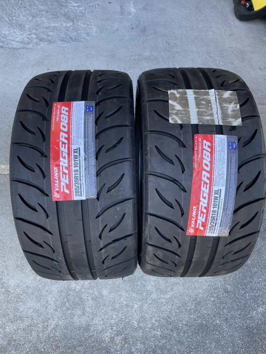 PERGEA 08R 285/35R18 2本 VALINO PERGEA(ヴァリノ ペルギア) 08R