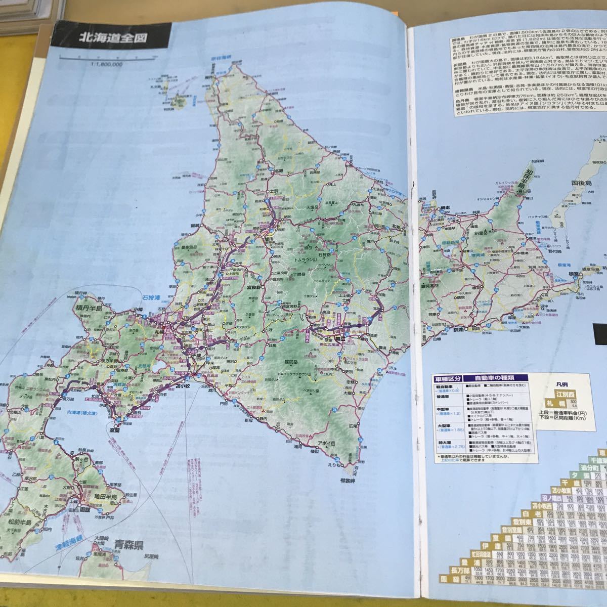 B62-115 super Mapple Hokkaido карта дорог реальный пробег исследование Simap. документ фирма 