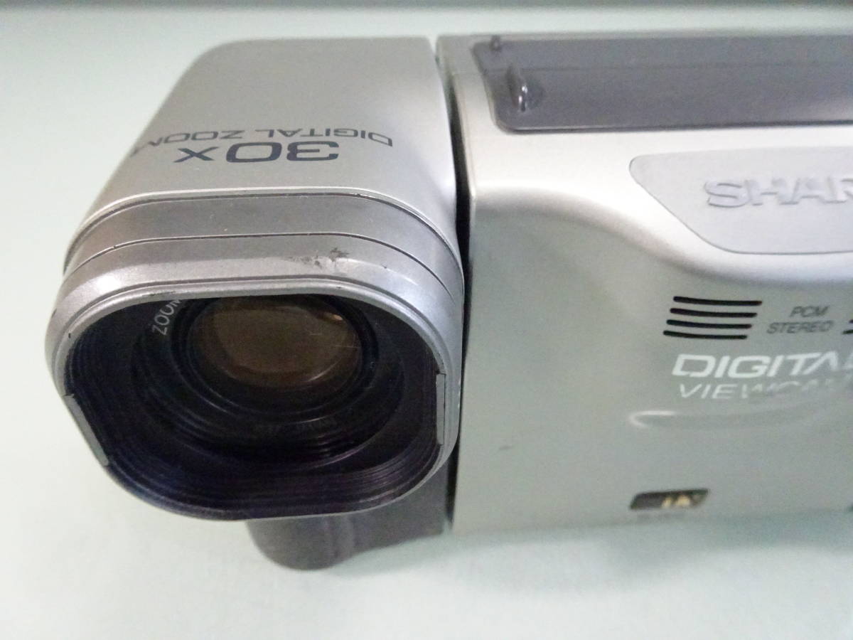 SHARP/シャープ　デジタルビデオカメラ　VL-DC2　現状　中古　レトロ　ジャンク部品取り_画像5