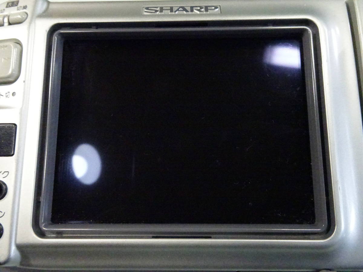 SHARP/シャープ　デジタルビデオカメラ　VL-DC2　現状　中古　レトロ　ジャンク部品取り_画像9