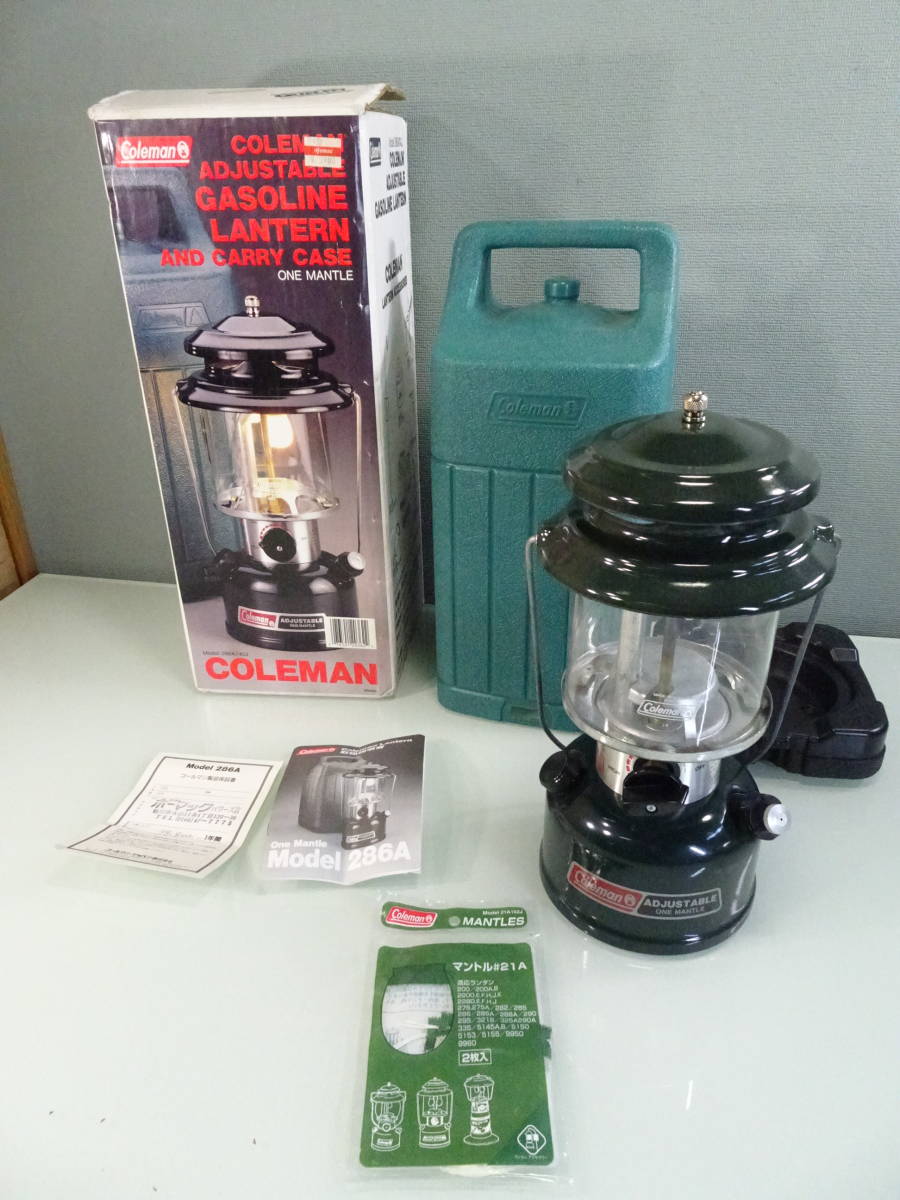 Coleman/コールマン　286A740J　ランンタン125W　着火確認済　MADE IN USA 96　７刻印　中古_画像1