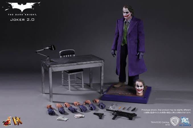 ホットトイズ ダークナイト ジョーカー 2.0Ver.(未開封)Hottoys