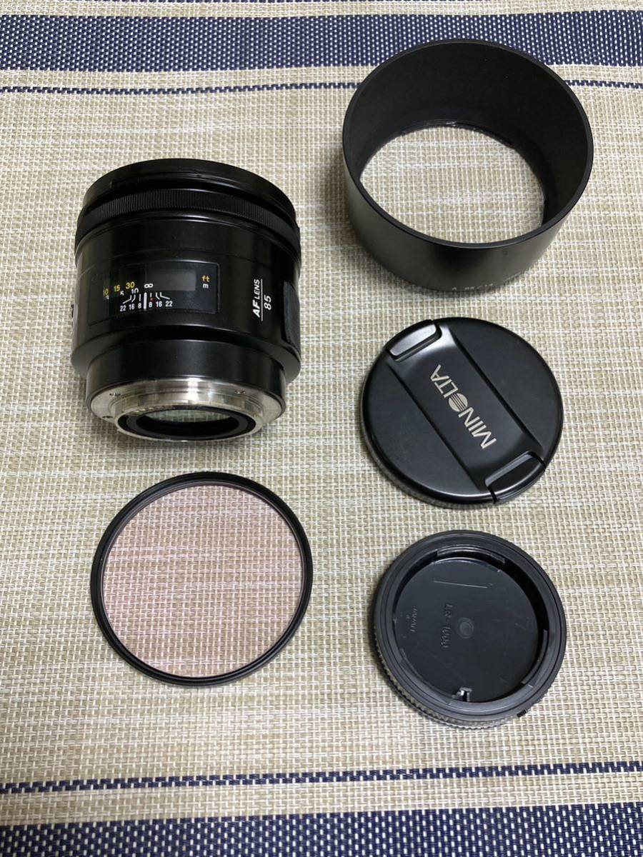 光学美品】MINOLTA AF 85mm F1.4 ミノルタ | inmano.com.br