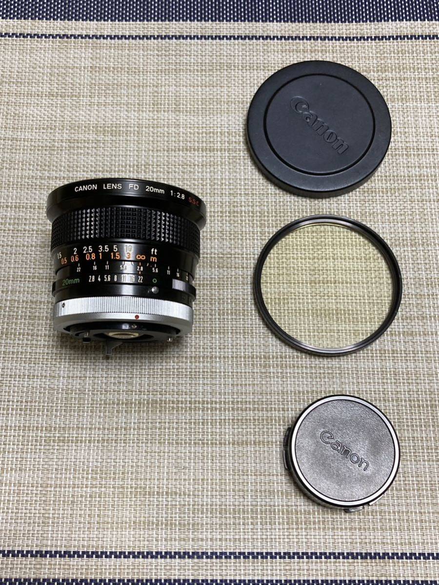 外観美品】Canon FD 20mm F2.8 S.S.C. theglobebackpackersgriffith.com.au