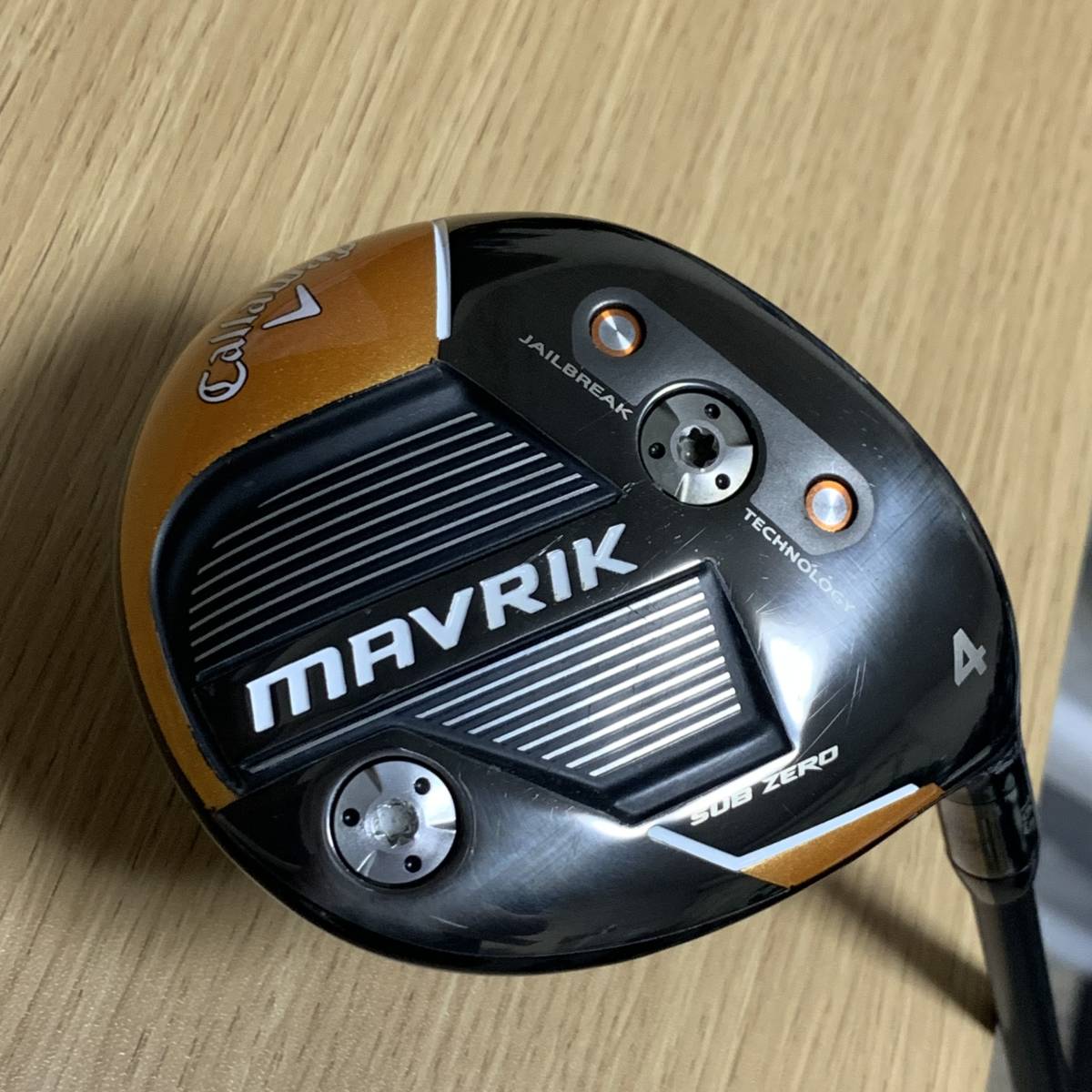 【送料無料 希少 良品】 マーベリック サブゼロ 4W 16.5° スピーダー661 TR SR フェアウェイウッド FW MAVRIK SUB  ZERO バフィー