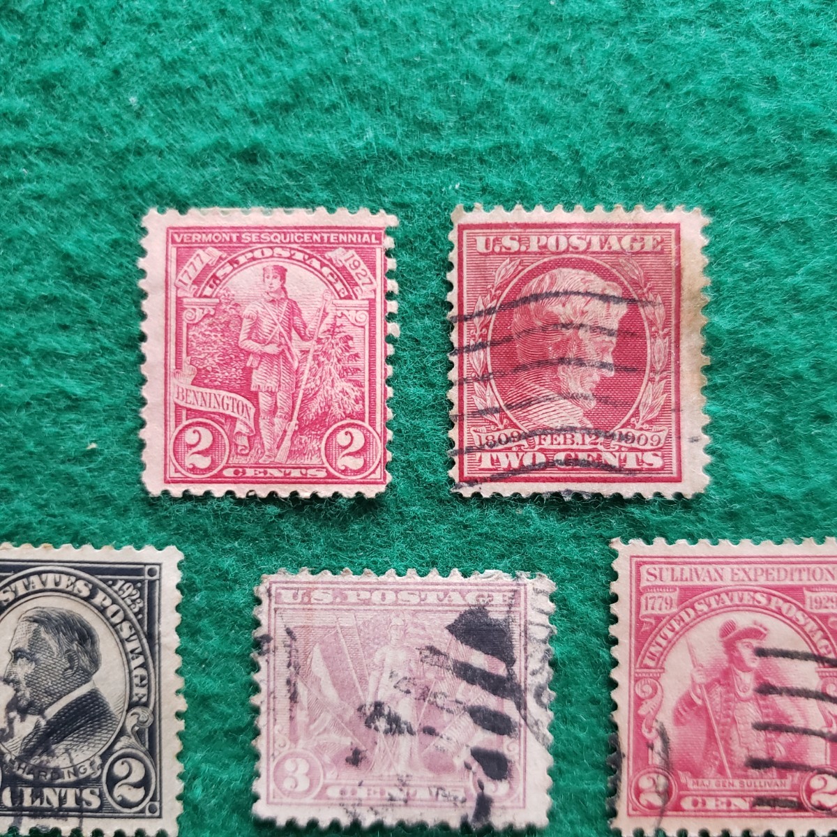 アメリカ合衆国切手 UNITED STATES POSTAGE ★7枚 古い切手/外国切手の画像3