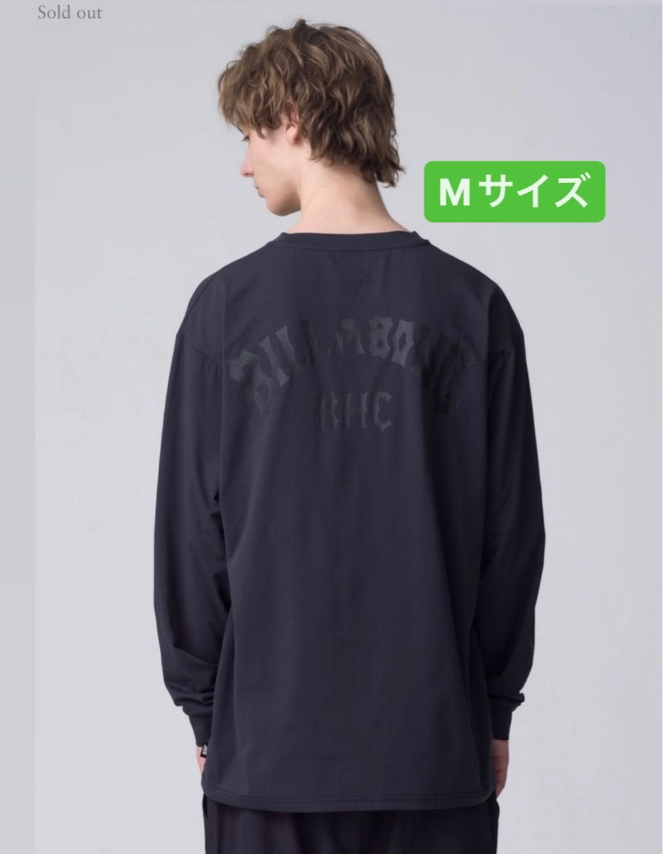 Mサイズ　RHC x BILLABONG　ロンT　黒　ビラボン ロンハーマン