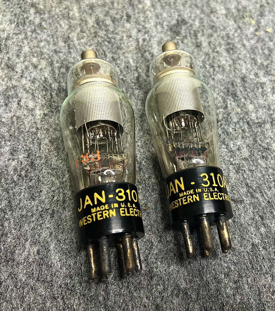 Western Electric 310A 真空管 2本 Western Electric 310A 真空管 2本