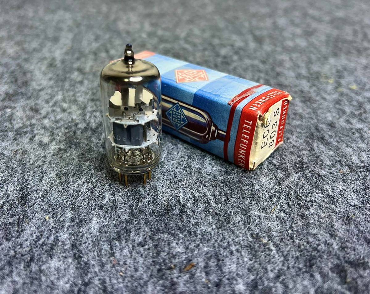TELEFUNKEN ECC803S 1本 良品 ダイヤマーク 真空管 | normanhubbard.com