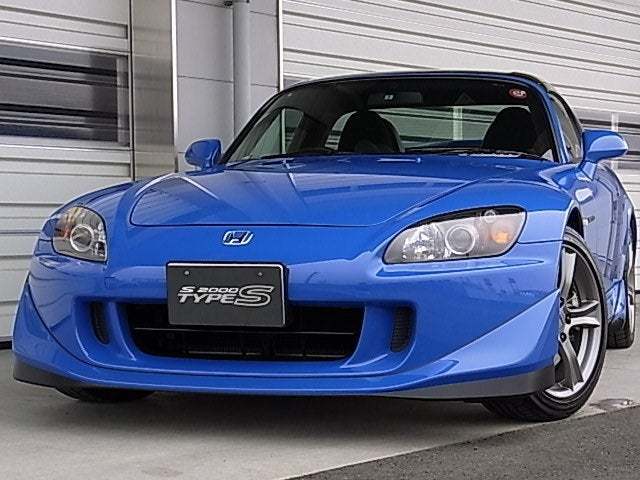 【非売品】ホンダ　AP1・AP2　S2000　タイプS　純正　マスコットナンバープレート　新車・展示車_取付け例（参考）