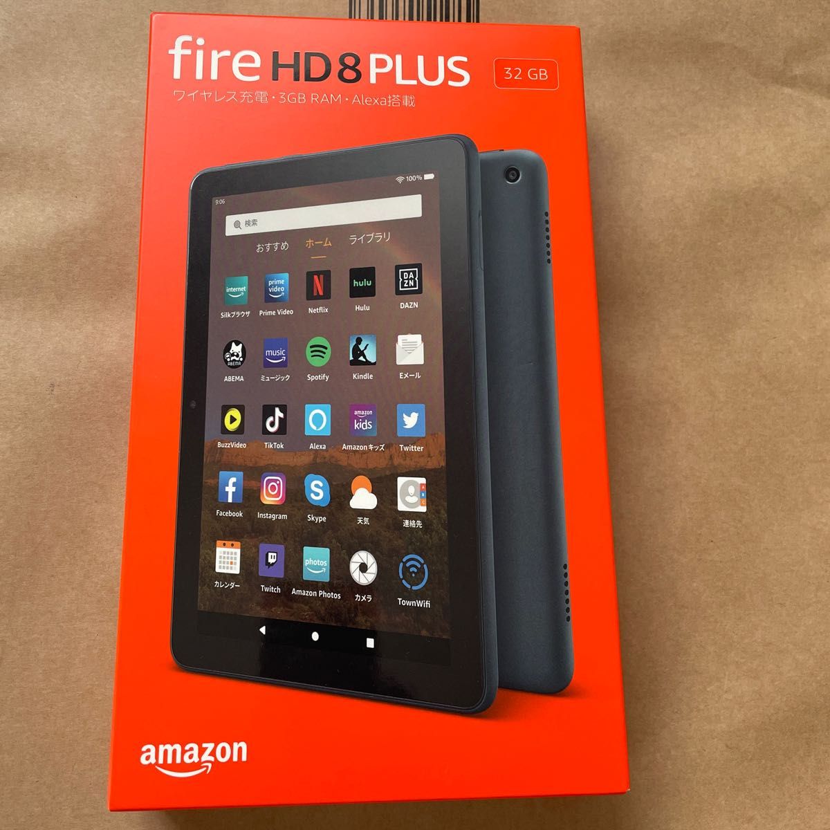 ★新品未開封★Amazon fire HD 8 PLUS 第10世代　32GB アレクサ搭載フロント&リアカメラ