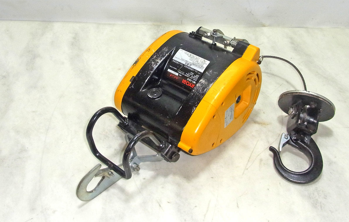 RYOBI リョービ ウインチ 電動 WI-125 【動作確認済】(130) Kg 100V 品