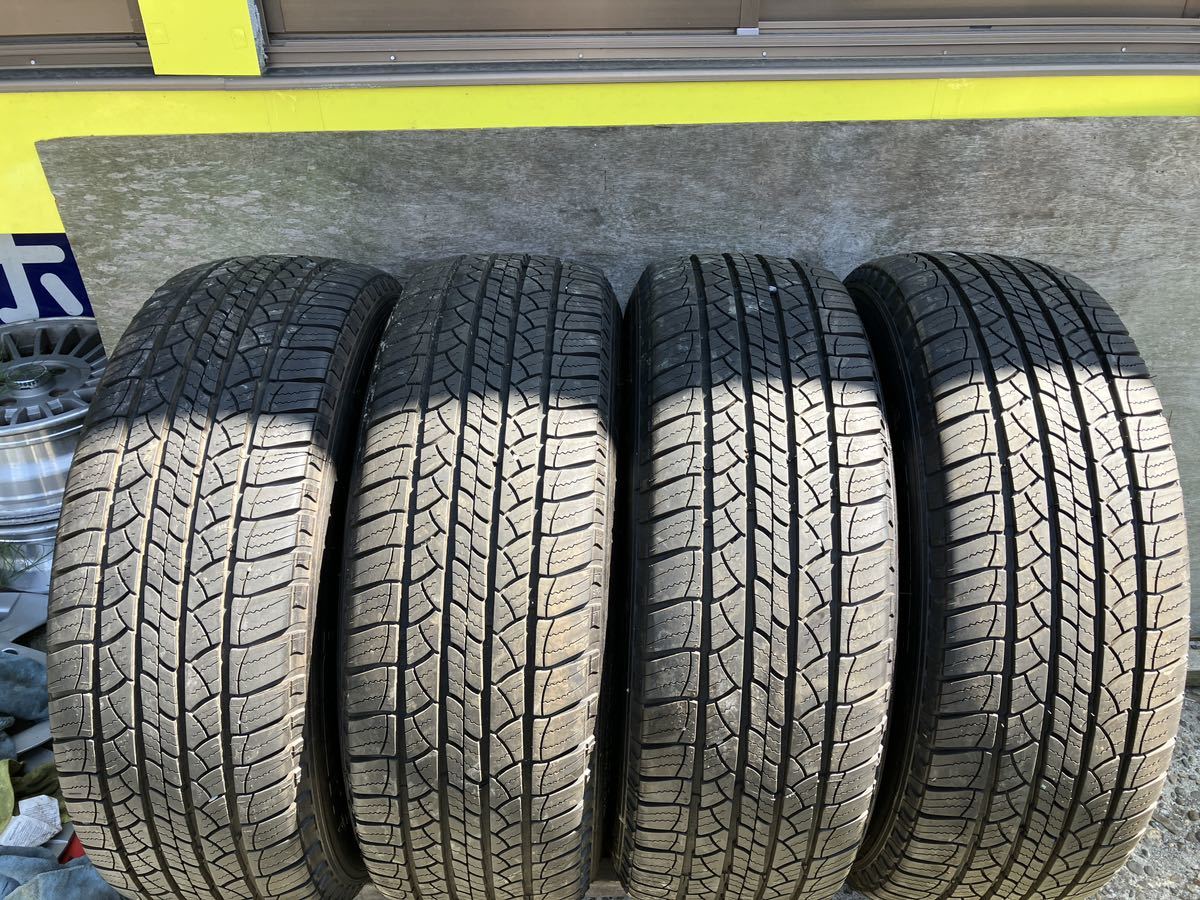 新車外し 150 プラド 後期 純正 17インチ 7.5J+25 139.7-6H ミシュラン