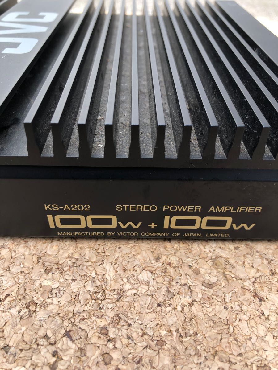 JVC パワーアンプ 100w +100w KS-A 202|Yahoo!フリマ(旧 JVC パワーアンプ 100w +100w KS-A 202|Yahoo!フリマ(旧