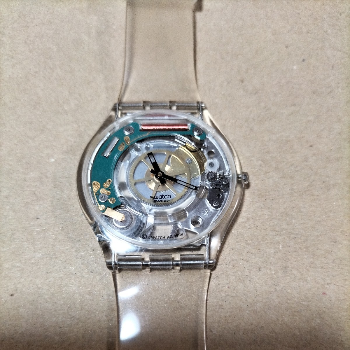 ヤフオク! - 美品 動作品 Swatch skin スキン 1998年製...