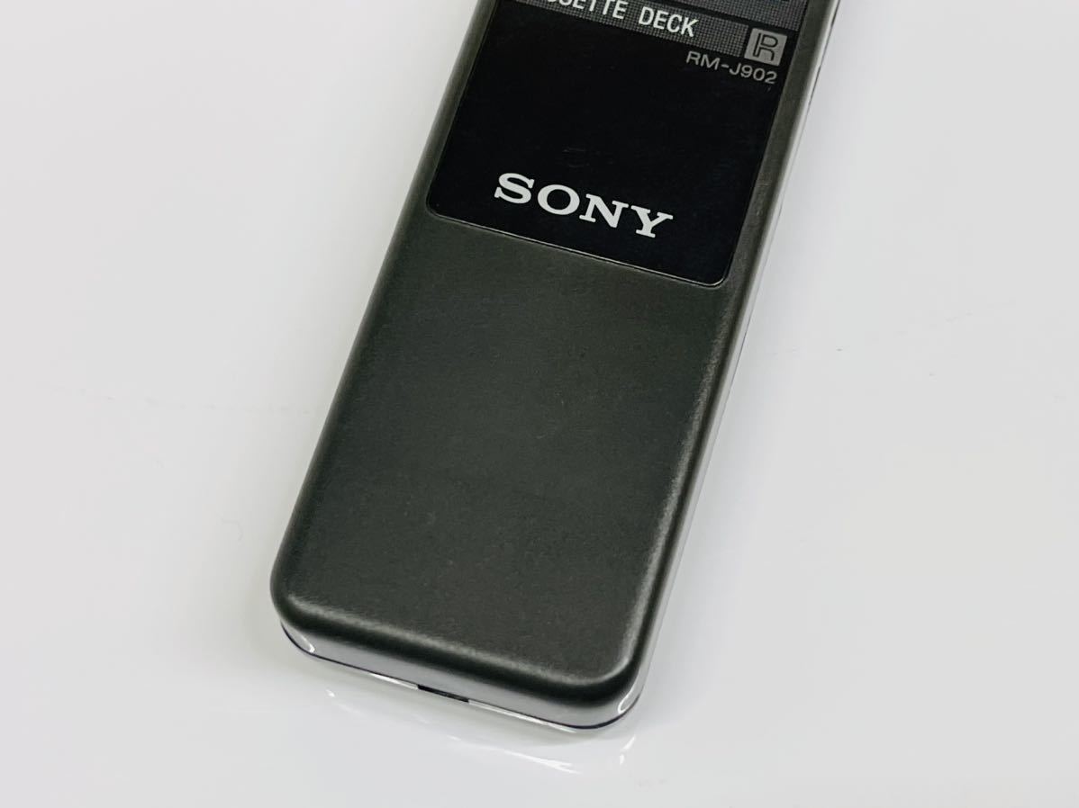 SONY カセットデッキ リモコン RM-J902 ソニー ソニーオーディオ