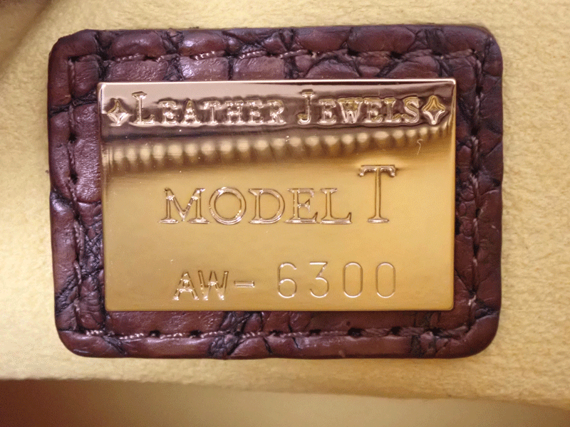 LEATHER JEWELS レザージュエルズ 最高級マットクロコダイル トート