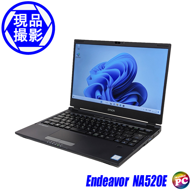 中古ノートパソコン EPSON Endeavor NA520E【現品撮影】Windows11-Pro コアi7-8565U メモリ16GB SSD256GB WEBカメラ 無線LAN【あすつく】の画像1