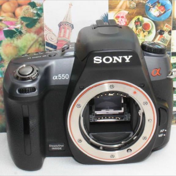 ❤️本格一眼レフに挑戦しよう❤️SONY DSLR-A550 トリプルズーム❤️-