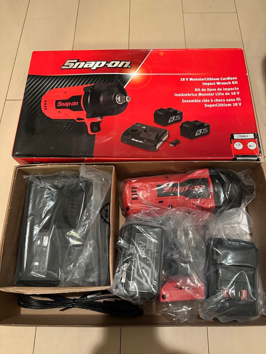 未使用新品スナップオン 18V 1/2 コードレスインパクトレンチ 未使用新品スナップオン 18V 1/2 コードレスインパクトレンチ
