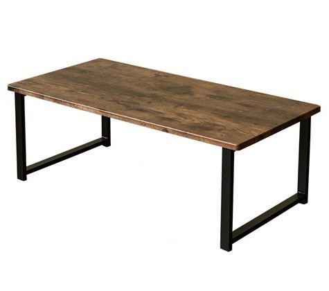 ローテーブル 幅90×45 木製 スチール脚 リビングテーブル 北欧 おしゃれ センターテーブル ウォールナット