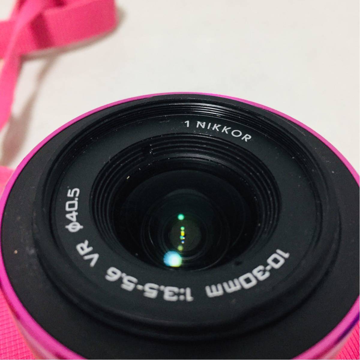 【動作確認済】 Nikon ニコン 1 J2 ボディ 標準ズームレンズキット VR 10-30mm 0613_画像8