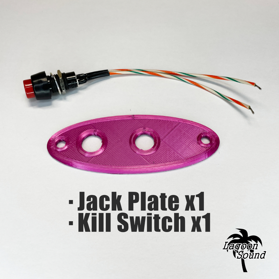 SKS-P] Jack plate в одном корпусе cut переключатель [ STRATOCASTER KILL SWITCH ] супер простой модифицировано!{ Fender Stratocaster } #OTHER #LAGOONSOUND