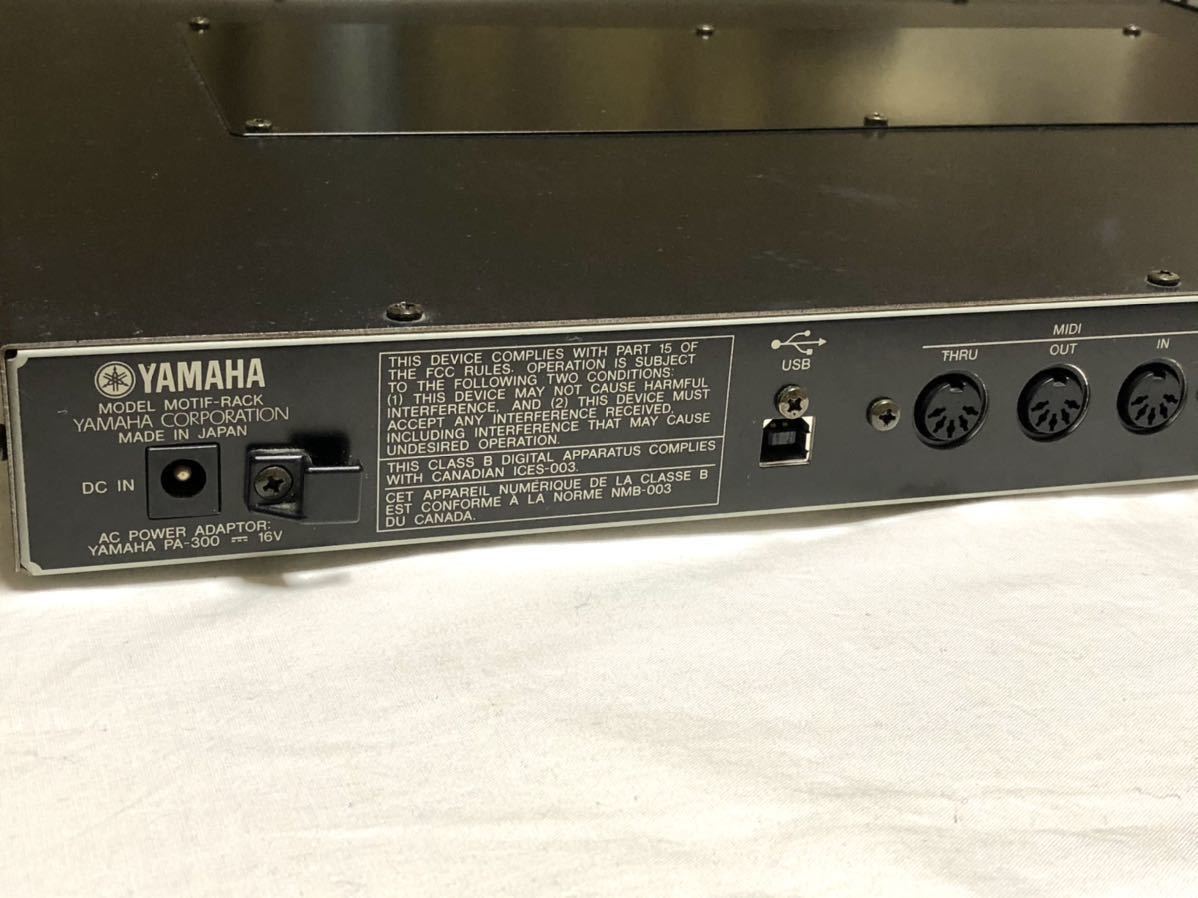☆YAMAHA MOTIF-RACK☆ ヤマハ シンセサイザー 音源モジュール