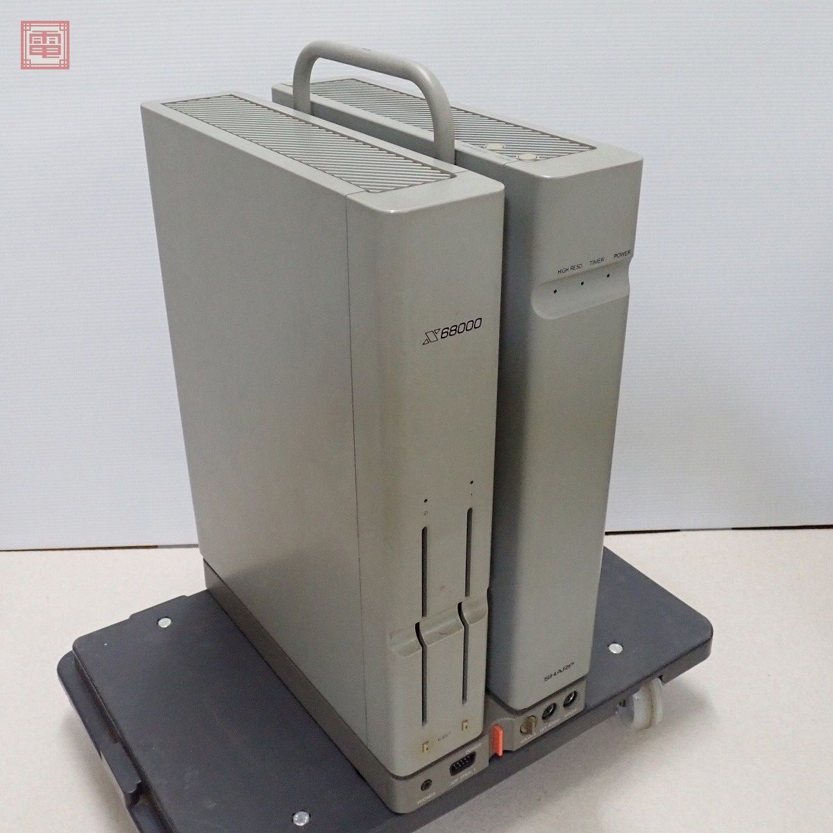 SHARP X68000 本体 (CZ-600CE) + キーボード + マウス 箱