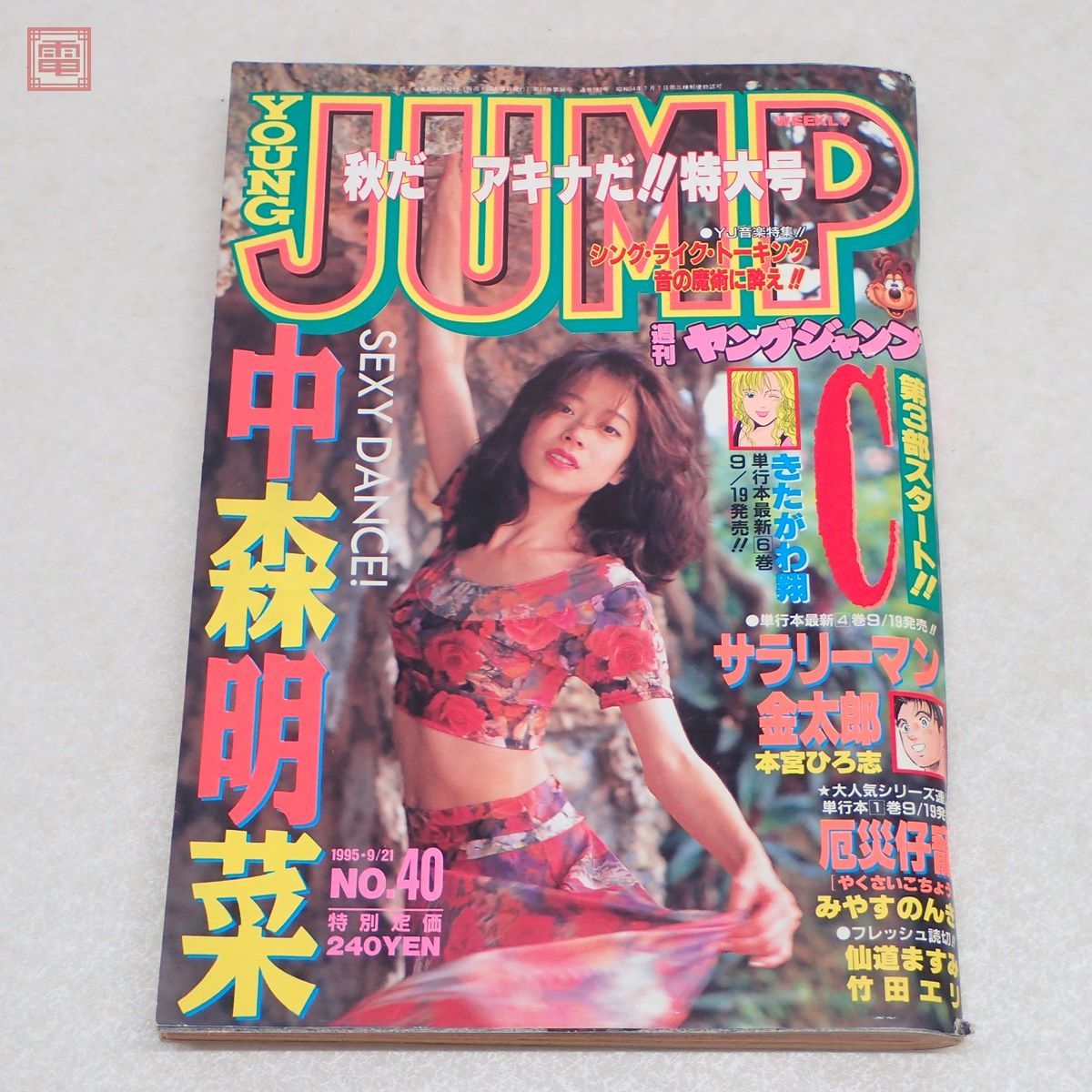 週刊ヤングジャンプ 1995年9月21日号 No.40 中森明菜 秋だ アキナだ 
