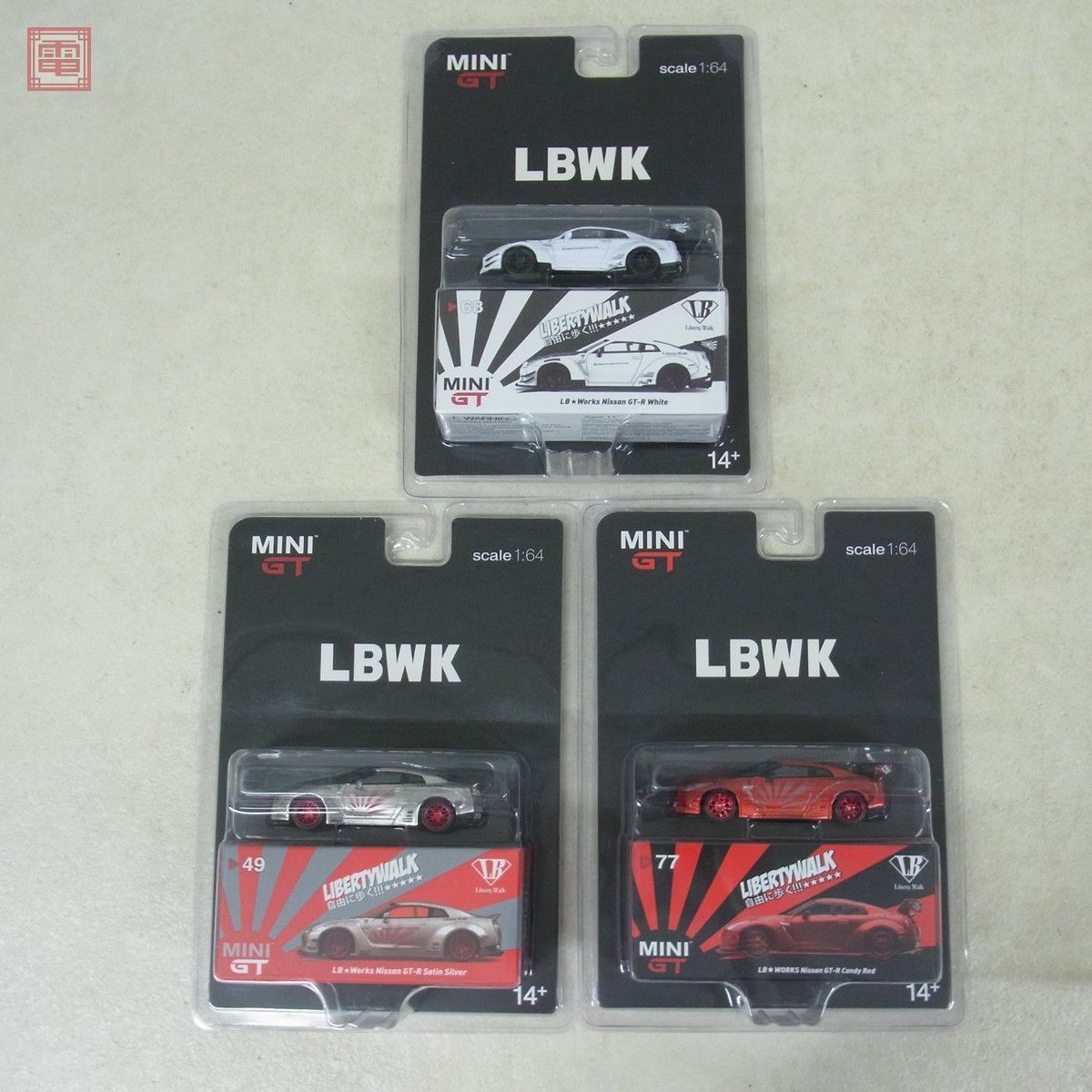 未開封 TSMモデル 1/64 ミニGT LBWORKS 日産 GT-R R35-