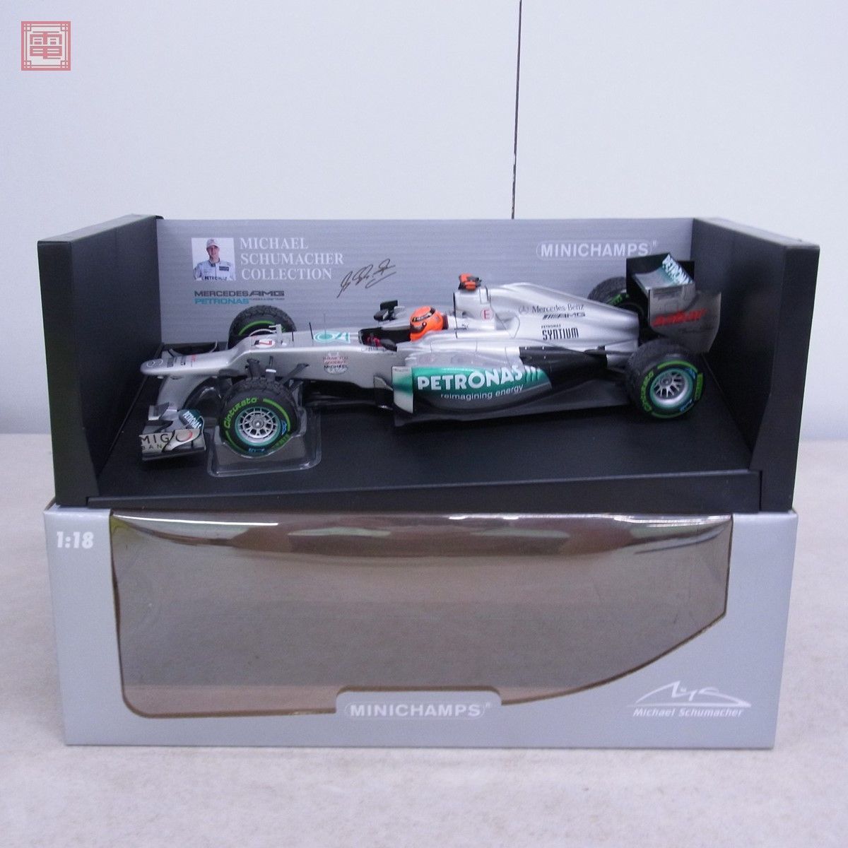 PMA 1/18 メルセデス AMG ペトロナス F1 チーム M.シューマッハ 2012
