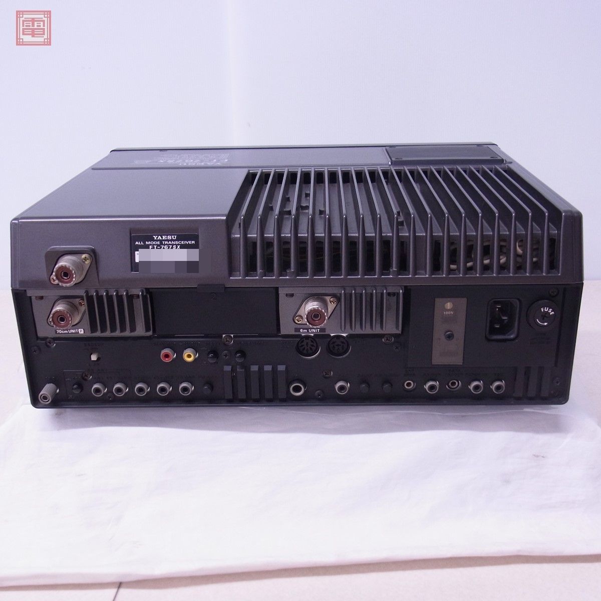 八重洲 ヤエス FT-767SX HF/50/430MHz 10W 取説・元箱付 現状品【40