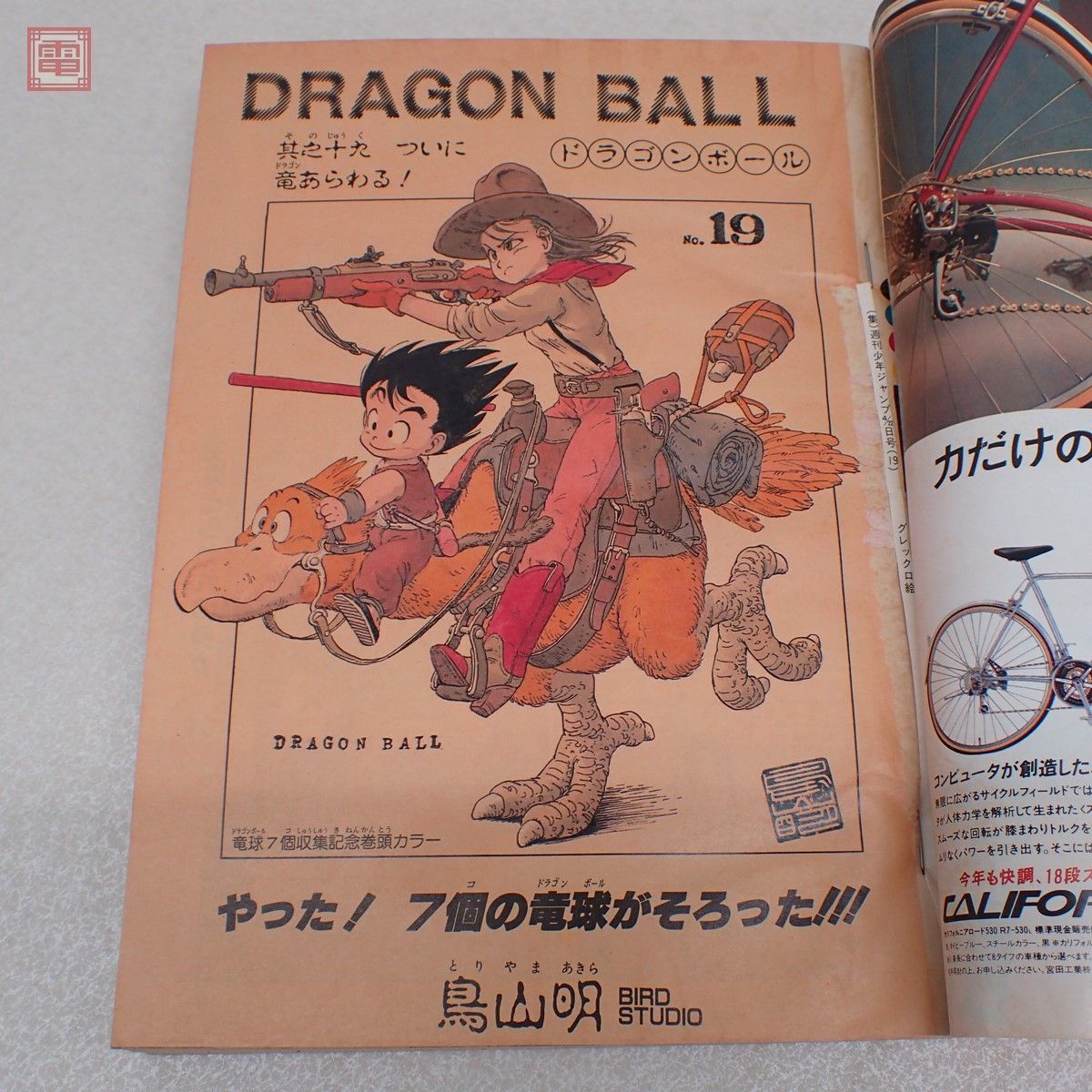 週刊少年ジャンプ DRAGON BALL ドラゴンボール 表紙号 1985年 第19号