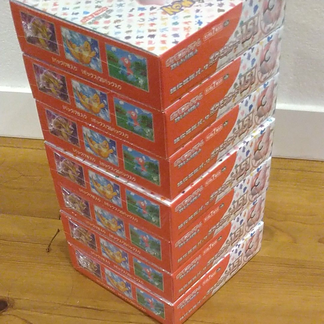 信頼】 ポケモンカード 151 シュリンクあり 7box キャラクターグッズ
