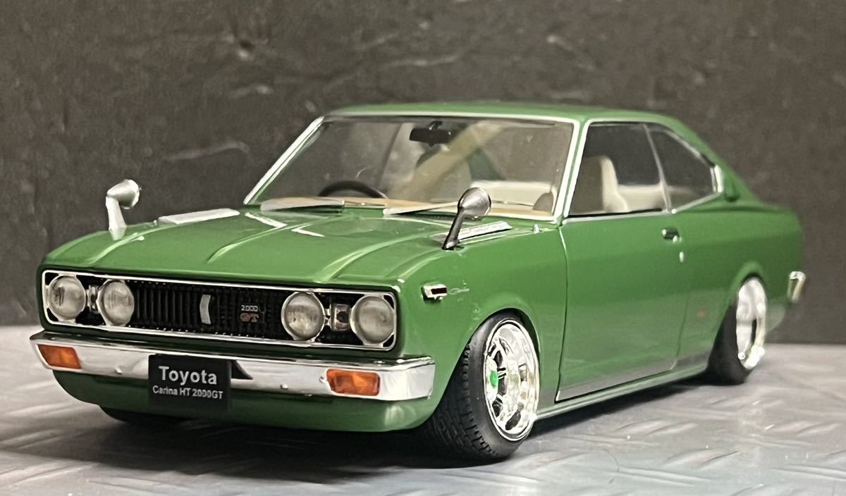 国産名車 1/24 カリーナHT 2000GT カスタム ジオラマ ミニカー旧車 Yahoo!オークション - アシェット 国産名車 1/24 トヨタ