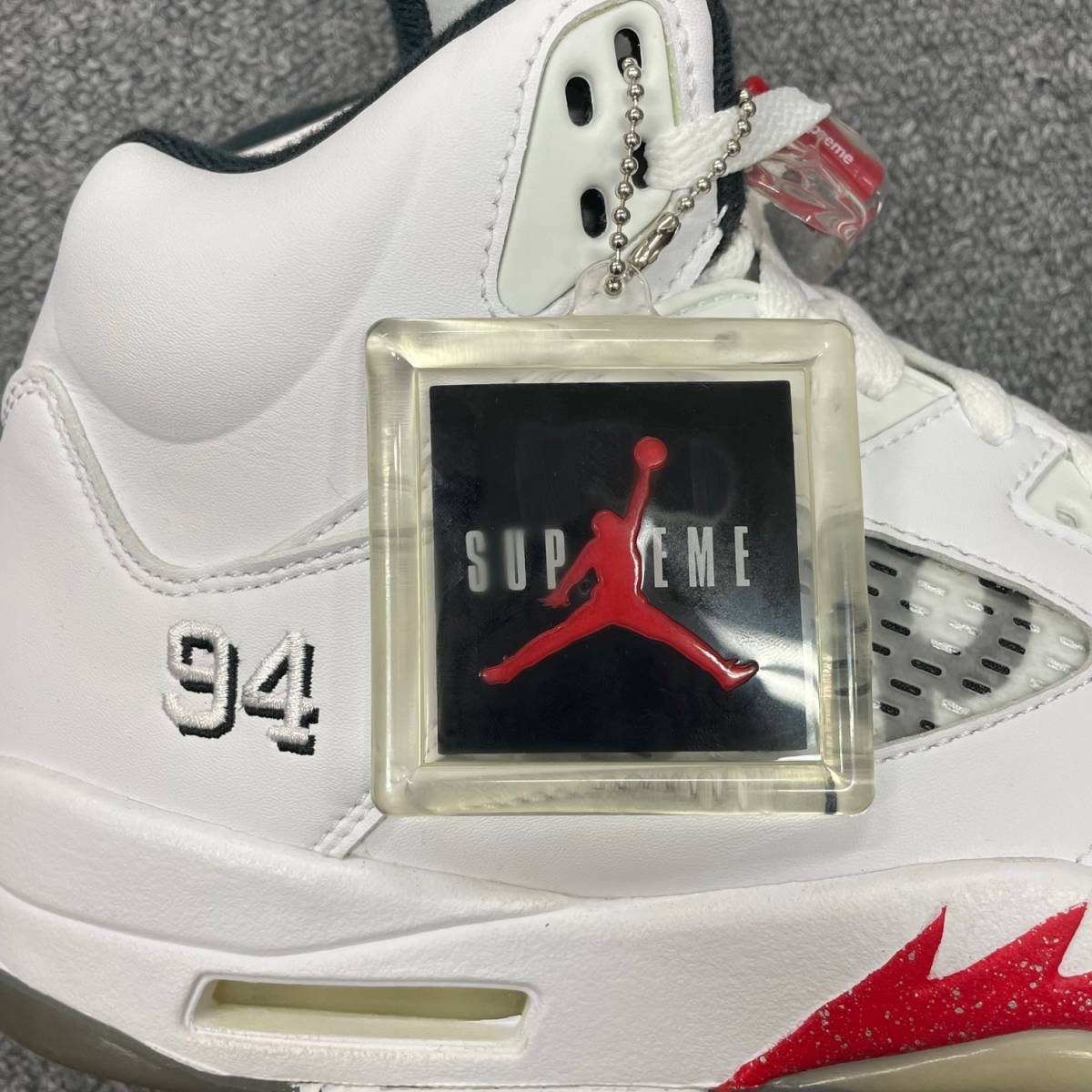 国内正規 新品 ○ SUPREME NIKE 15AW AIR JORDAN 5 RETRO 824371-101